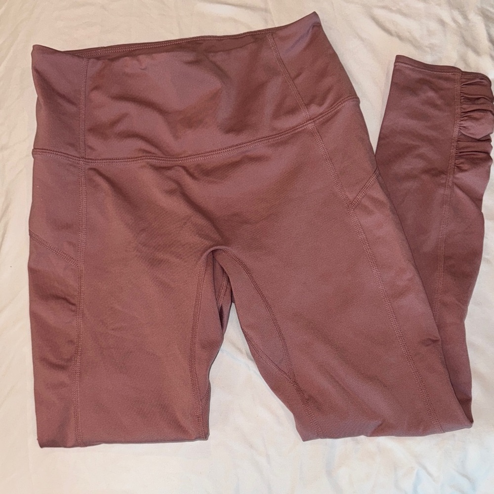 free people movement mauve leggings
